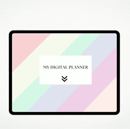 Undated Digital Life Planner | Lifetime Use | Hyperlinked | Freebies included